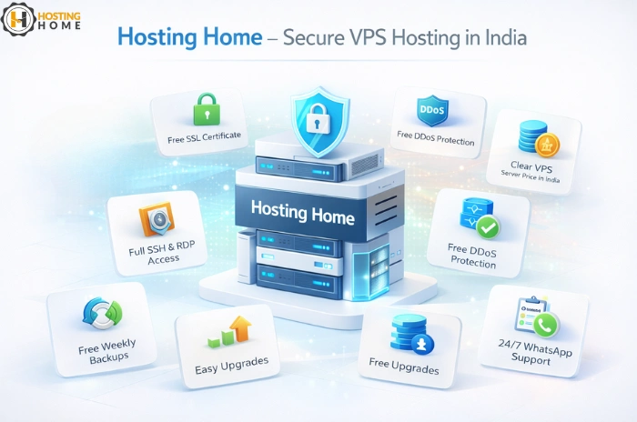 Hosting Home Secure VPS Hosting in India
