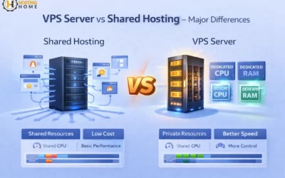 VPS Server vs Shared Hosting: Major Differences?