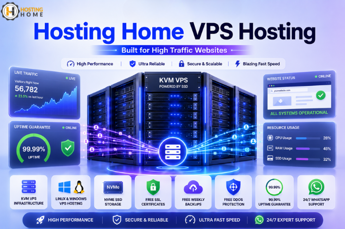Why VPS Hosting Performs Better During HIgh Traffic 